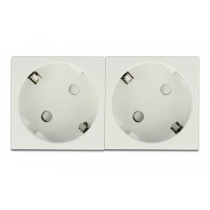 DELOCK διπλό module πρίζας ρεύματος Easy 45 81322, 45°, 45x45mm, 5τμχ | Τροφοδοσία Ρεύματος | elabstore.gr