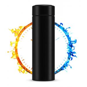 Θερμός AG285E με ένδειξη θερμοκρασίας, 500ml, μαύρος | Οικιακές & Προσωπικές Συσκευές | elabstore.gr