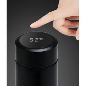 Θερμός AG285E με ένδειξη θερμοκρασίας, 500ml, μαύρος | Οικιακές & Προσωπικές Συσκευές | elabstore.gr