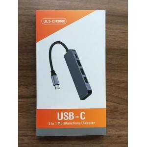 USB Type-C HUB CAB-UC045, 3x USB 3.0, USB-C PD, HDMI 4K | eLabstore.gr USB Type-C HUB CAB-UC045, 3x USB 3.0, USB-C PD, HDMI 4K | Συνοδευτικά PC | elabstore.gr