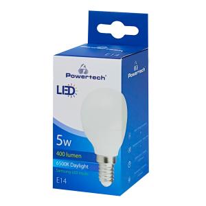 POWERTECH LED Λάμπα Mini Globe E14-006 5W, 6500K, E14, Samsung LED, IC | eLabstore.gr POWERTECH LED Λάμπα Mini Globe E14-006 5W, 6500K, E14, Samsung LED, IC | Φωτισμός | elabstore.gr