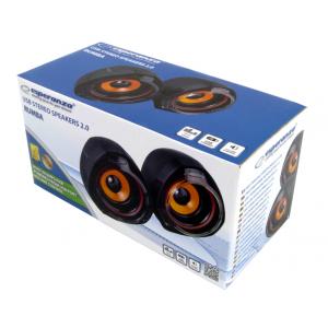 ESPERANZA Ηχεία Rumba EP141, 2.0ch, 2x 2.5W RMS, USB, Aux in | eLabstore.gr ESPERANZA Ηχεία Rumba EP141, 2.0ch, 2x 2.5W RMS, USB, Aux in | Συνοδευτικά PC | elabstore.gr