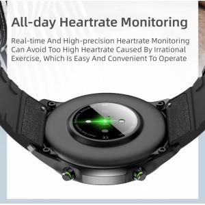 ΙΝΤΙΜΕ Smartwatch H15 Pro 1.3" έγχρωμο, IP67, HR & Blood pressure, μαύρο | Mobile Συσκευές | elabstore.gr