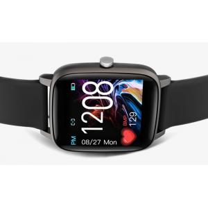 ΙΝΤΙΜΕ Smartwatch T98, 1.4" έγχρωμο, IP67, μέτρηση θερμοκρασίας, μαύρο | Mobile Συσκευές | elabstore.gr