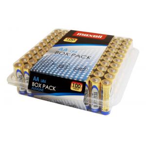 MAXELL Αλκαλικές μπαταρίες AA LR6 LR6-100P, 100τμχ | Μπαταρίες | elabstore.gr