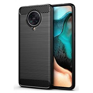 POWERTECH Θήκη Carbon Flex MOB-1494 για Xiaomi Poco F2 Pro, μαύρη | Αξεσουάρ κινητών | elabstore.gr