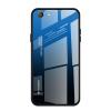 POWERTECH Θήκη Aurora Glass MOB-1498 για iPhone SE 2020, μαύρη-μπλε | Αξεσουάρ κινητών | elabstore.gr