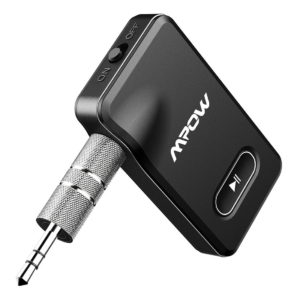 MPOW bluetooth receiver BH129B, ασύρματο, με μικρόφωνο, μαύρο | Εικόνα & Ήχος | elabstore.gr