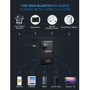 MPOW bluetooth receiver BH129B, ασύρματο, με μικρόφωνο, μαύρο | eLabstore.gr MPOW bluetooth receiver BH129B, ασύρματο, με μικρόφωνο, μαύρο | Εικόνα & Ήχος | elabstore.gr