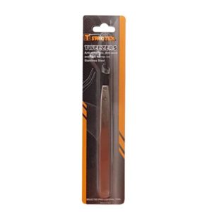 SPROTEK αντιστατική τσιμπίδα ST-T515, Non Magnetic, 115mm, ίσια, πλατιά | Εργαλεία | elabstore.gr