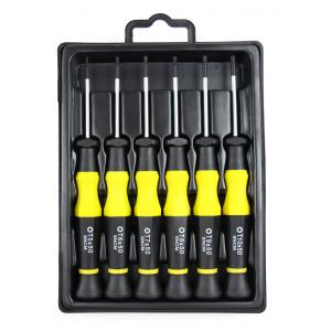 SPROTEK set κατσαβιδιών ακριβείας torx STD-3661, κασετίνα, 6 τεμάχια | Εργαλεία | elabstore.gr