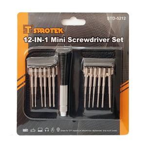 SPROTEK set κατσαβιδιών ακριβείας STD-5212, κασετίνα, 12 τεμάχια | Εργαλεία | elabstore.gr