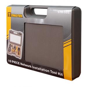 SPROTEK σετ εργαλείων δικτύου STK-988, βαλίτσα, 10τμχ | eLabstore.gr SPROTEK σετ εργαλείων δικτύου STK-988, βαλίτσα, 10τμχ | Εργαλεία | elabstore.gr