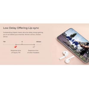 HAYLOU earphones T19, true wireless, θήκη φόρτισης, λευκά | eLabstore.gr
