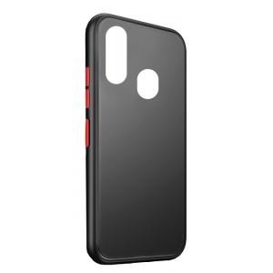 VENNUS Θήκη Color Button VNS-0031 για Samsung A20e, μαύρη | Αξεσουάρ κινητών | elabstore.gr