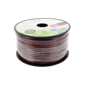 Καλώδιο Ηχείου Well 100m 2x0.50mm2 CCA Μαύρο/κόκκινο LSP-CCA0.50BR-100-WL | Ήχου & Εικόνας | elabstore.gr