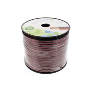 Καλώδιο Ηχείου Well 100m 2x1.50mm2 CCA Μαύρο/κόκκινο LSP-CCA1.50BR-100-WL | Ήχου & Εικόνας | elabstore.gr
