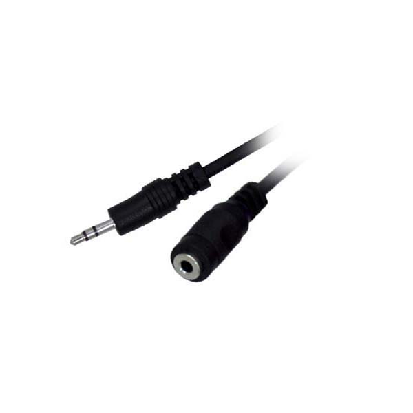 5M Stereo 3.5MM Plug To Jack Mf Nickle Flat | eLabstore.gr 5M Stereo 3.5MM Plug To Jack Mf Nickle Flat | Ήχου & Εικόνας | elabstore.gr