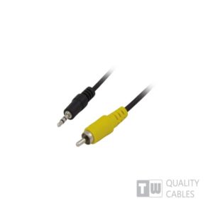 5M Stereo 3.5MM Plug To 1RCA Plug, Nickel | Ήχου & Εικόνας | elabstore.gr