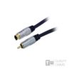 Gold 1.5M  Hq Premium S-Video Plug To 1Rca M blister pack | Ήχου & Εικόνας | elabstore.gr
