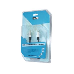 Gold 5M Hq Premium  S-Video Plug To Rca M blister pack | Ήχου & Εικόνας | elabstore.gr