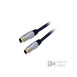 520 Gold H/Q Premium S-Video to S-Video Plug 5m blister pack | Ήχου & Εικόνας | elabstore.gr