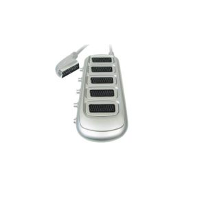 1 Scart To 5 Scart W/Switch | Αξεσουάρ &Περιφερειακά TV | elabstore.gr