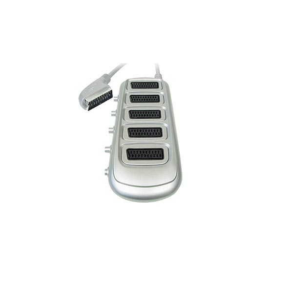 1 Scart To 5 Scart W/Switch | eLabstore.gr 1 Scart To 5 Scart W/Switch | Αξεσουάρ &Περιφερειακά TV | elabstore.gr