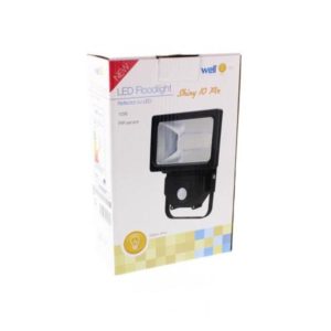 Well Προβολέας LED 10W SMD με αισθητήρα FloodLight- LEDSMD-SHINY10 | Φωτισμός | elabstore.gr