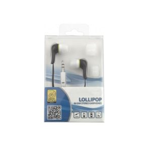 Ακουστικό Earphone w/Flat Cable Μαύρο | Περιφερειακά | elabstore.gr