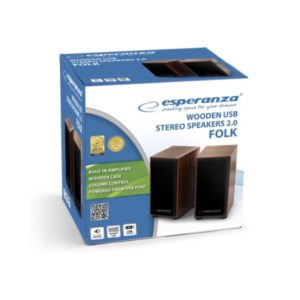Ηχείο 2.0 Channel 6W Ξύλινο EP122 | eLabstore.gr Ηχείο 2.0 Channel 6W Ξύλινο EP122 | Περιφερειακά | elabstore.gr