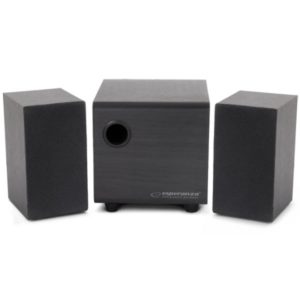 Ηχείο 2.1 Channel 12W Ξύλινο EP123 | Περιφερειακά | elabstore.gr