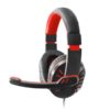 Crow Ακουστικό με μικρόφωνο gaming κόκκινο EGH330R | Gaming | elabstore.gr