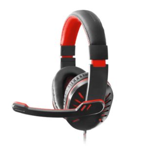 Crow Ακουστικό με μικρόφωνο gaming κόκκινο EGH330R | Gaming | elabstore.gr