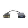 Adaptor cable DVI-D 24+1p M σε VGA F 15cm Well ADAPT-DVIM/VGAF-0.15BK-WL | Αξεσουάρ | elabstore.gr