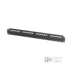 Patch Panel 24 Port Cat6 για RACK 19 PNL-PATCH-24P/C6/UTP-WL | Δικτυακά & Τηλεφωνίας | elabstore.gr
