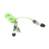 Καλώδιο Micro USB 1 σε 2 & iPhone5 σε USB πράσινο Platinet | Περιφερειακά | elabstore.gr