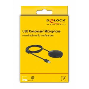 DELOCK μικρόφωνο 20672, πυκνωτικό, omnidirectional, με mute, USB | eLabstore.gr DELOCK μικρόφωνο 20672, πυκνωτικό, omnidirectional, με mute, USB | Συνοδευτικά PC | elabstore.gr