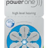 POWER ONE μπαταρίες ακουστικών βαρηκοΐας P675, mercury free, 1.45V, 6τμχ | Μπαταρίες | elabstore.gr