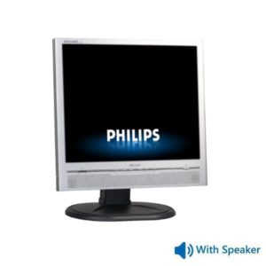 Used Monitor 190B TFT/Philips/19"/1280x1024/Silver/Black/With Speakers/Grade B/D-SUB & DVI-D | Refurbished | elabstore.gr