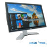 Used Monitor 2408WFPB TFT/Dell/24"/1920x1200/wide/Silver/Black/D-SUB & DVI-D & HDMI & DP & USB HUB | Refurbished | elabstore.gr
