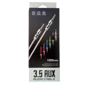 1.0M Stereo 3.5MM Plug To Plug Mm Nickel | Ήχου & Εικόνας | elabstore.gr
