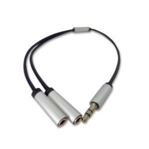 Adapter Cable Jack M 3.5 mm 3 pin to 2 x stereo jack F 3.5 mm | Περιφερειακά | elabstore.gr
