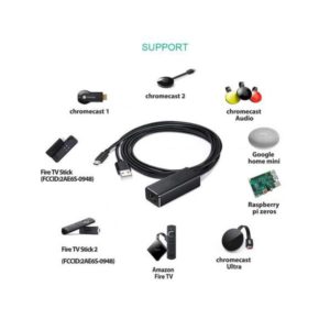 Μετατροπέας Micro USB σε Ethernet 100Mbps με τροφοδοσία Well ADAPT-CHRC/USB-NW-WL | Περιφερειακά | elabstore.gr
