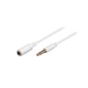 Καλώδιο προέκτασης ήχου Jack M 3.5 mm 3 pin to stereo jack F 3.5 mm MH023 | Περιφερειακά | elabstore.gr