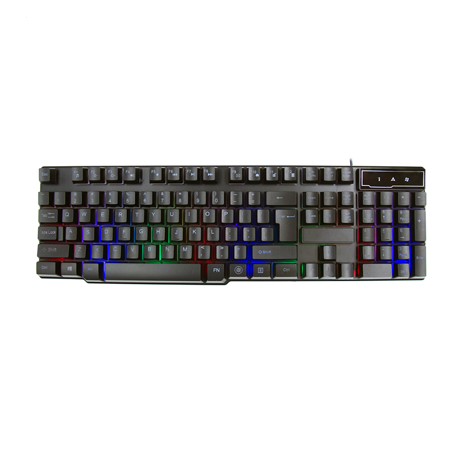 Πληκτρολόγιο Gaming USB Multimedia με οπίσθιο φωτισμό RGB VRGBK7023B | eLabstore.gr Πληκτρολόγιο Gaming USB Multimedia με οπίσθιο φωτισμό RGB VRGBK7023B | Περιφερειακά | elabstore.gr