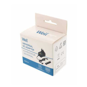Τροφοδοτικό AC/DC Well PSUP-SMP-600MA/6T/2-WL | Τροφοδοτικά | elabstore.gr