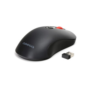 Omega Ασύρματο Ποντίκι 2.4Ghz 1000 -1600Dpi Μαύρο OM0520WB | Περιφερειακά | elabstore.gr