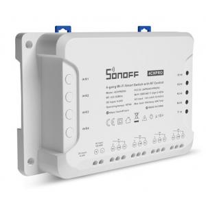 SONOFF Smart Διακόπτης 4CH PRO R3, 4 θέσεων, 40A, RF control, λευκός | Οικιακές & Προσωπικές Συσκευές | elabstore.gr