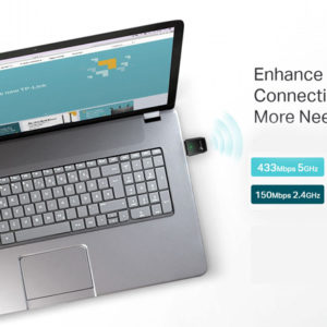 TP-LINK Mini Wireless USB Adapter Archer T2U, Dual Band, Ver. 3.0 | Δικτυακά | elabstore.gr